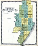 County Outline Map, Menominee County 1912